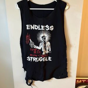 Extremely well loved and irreplaceable band shirt